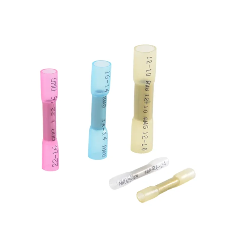 Corrosion Resistant Electrical Heat Shrink Cable Terminal with Adhesive Seal