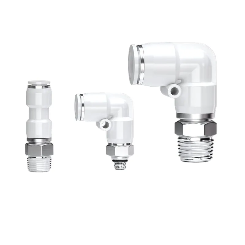 Easy Installation Pipe Fitting Pneumatic Quick Connector for Air Line