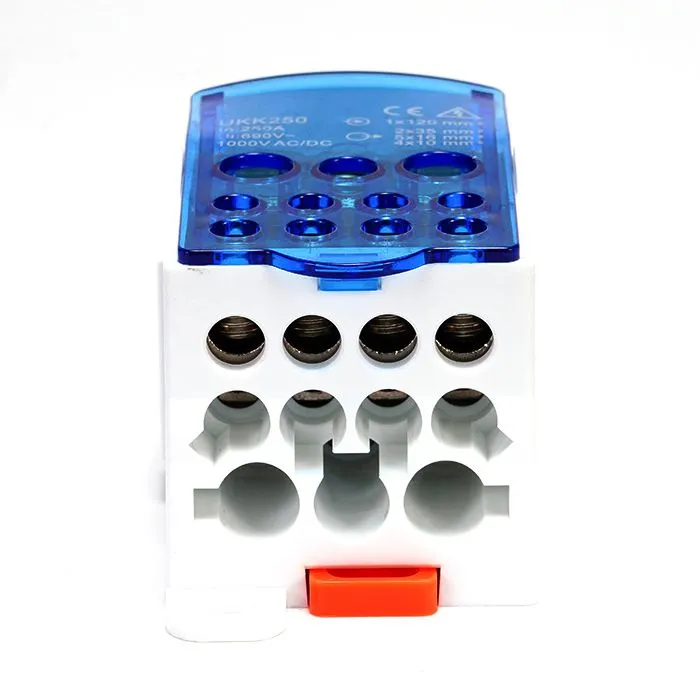 Multi Circuit Ukk Distribution Terminal Block Connector for Complex Wire Configurations
