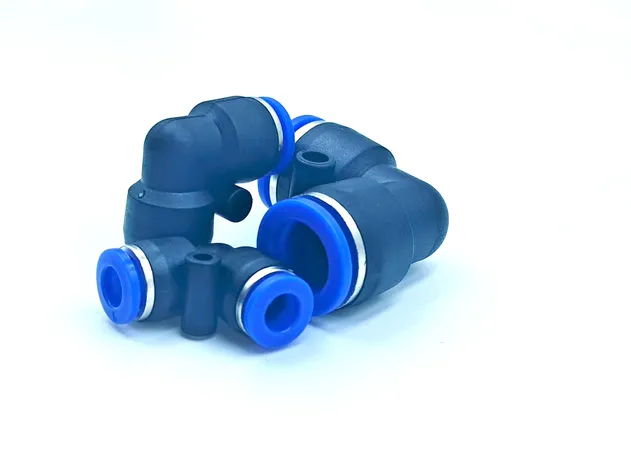 Pneumatic Connector PV4/6/8 Right Angle 90 Degree Plastic Air Pipe